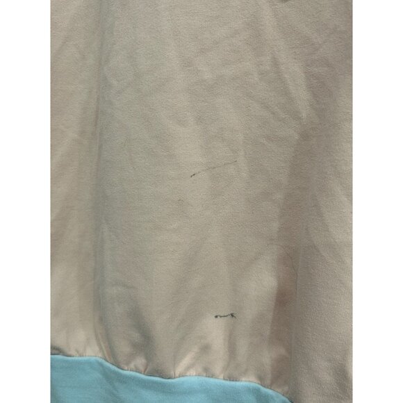 Shein Colorblock Pastel Pullover Hoodie Multicolor Sz 2 Relaxed Playful Kidcore - Picture 9 of 12